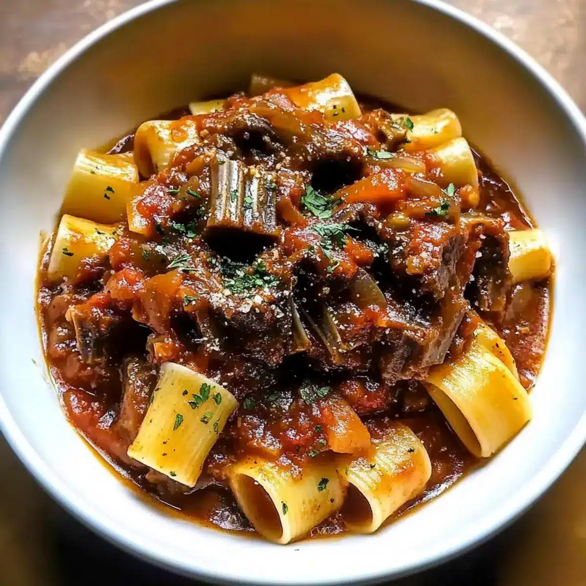 Braised Short Rib Ragu Pasta