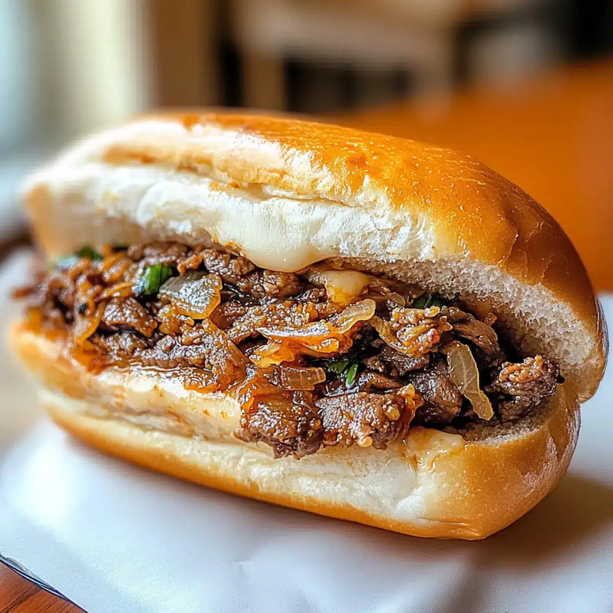 Kimchi Bulgogi Cheesesteak