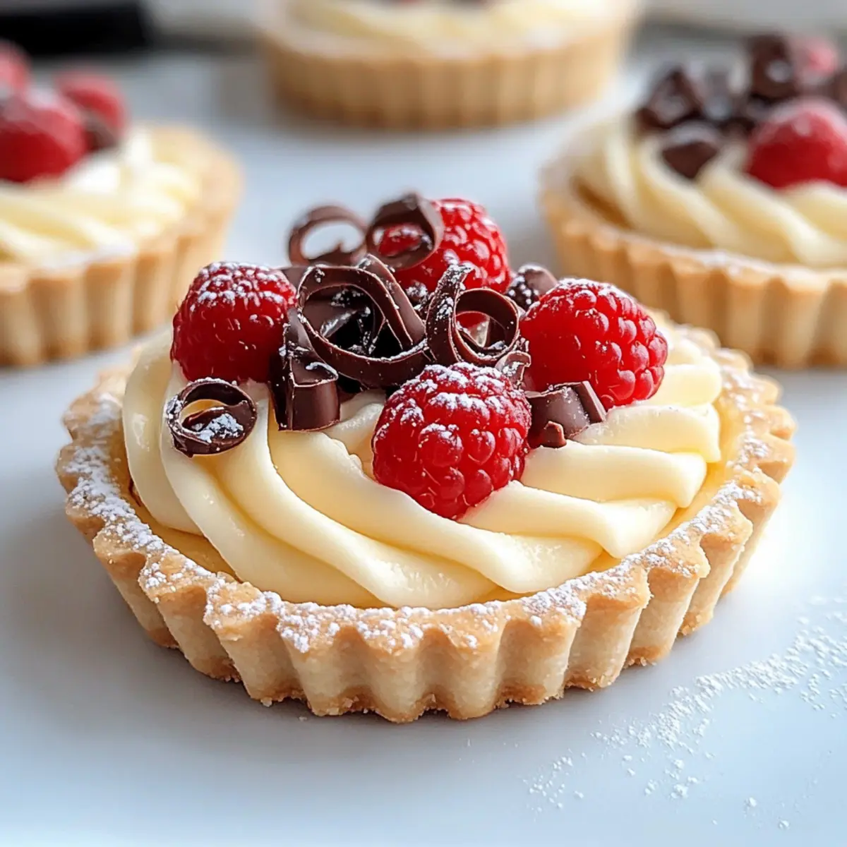 White Chocolate Mousse Tart
