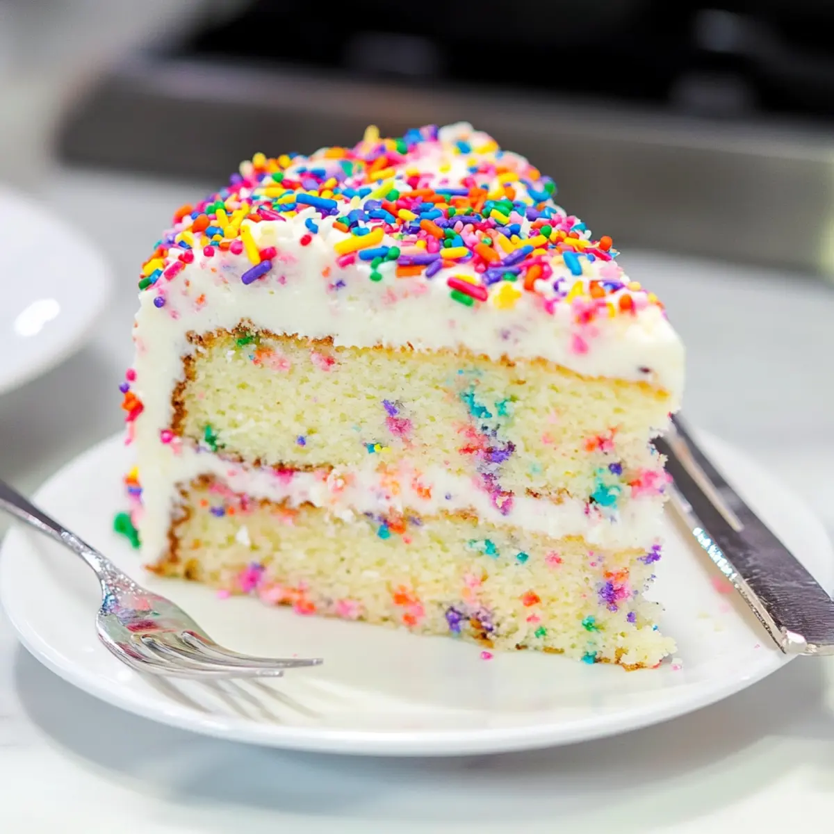 Funfetti Cheesecake Cake
