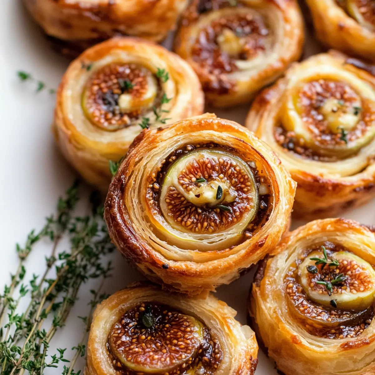 Fig and Goat Cheese Pinwheels