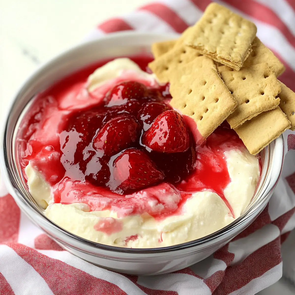 Strawberry Cheesecake Dip
