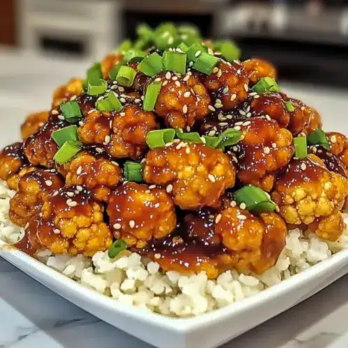 General Tso’s Cauliflower Bowls