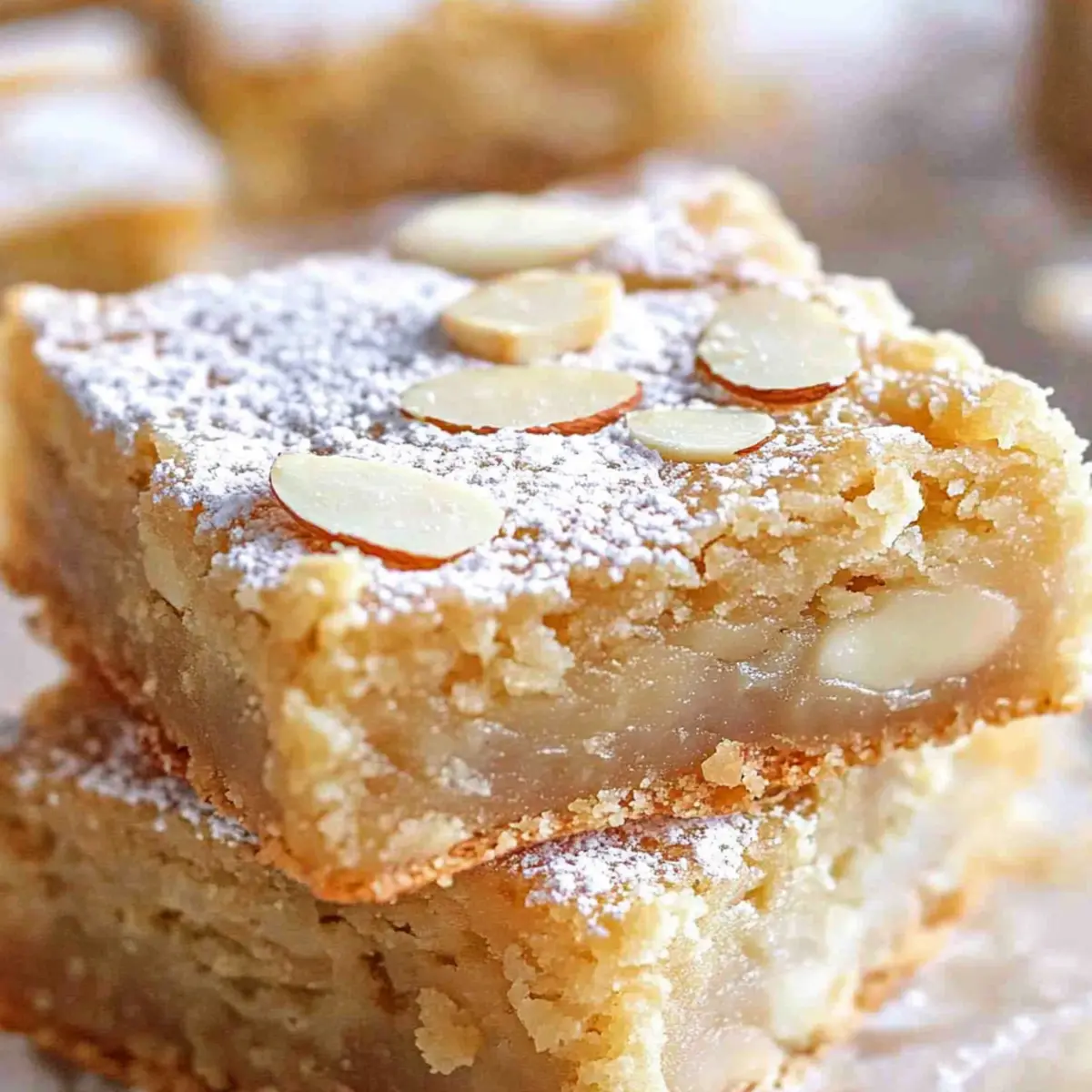 Almond Croissant Blondies Recipe
