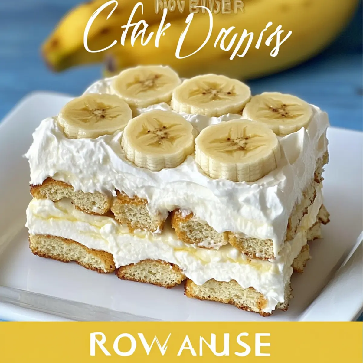 Banana Tiramisu