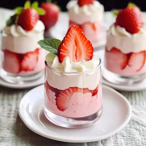 Strawberry Mousse