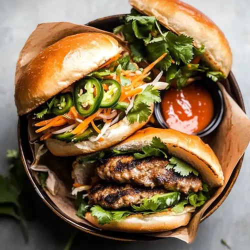 Pork Banh Mi Burger